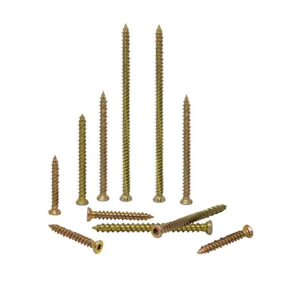 6-lob 90 ° fladt hoved Tappeskruer-type R