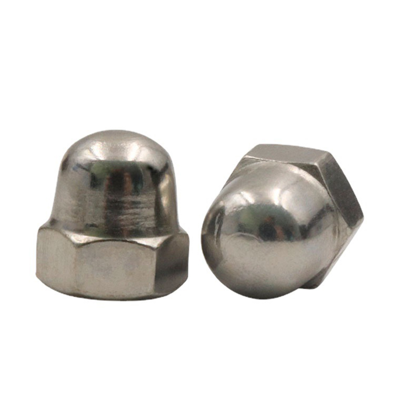 Acorn hexagon nødder med fin tråd