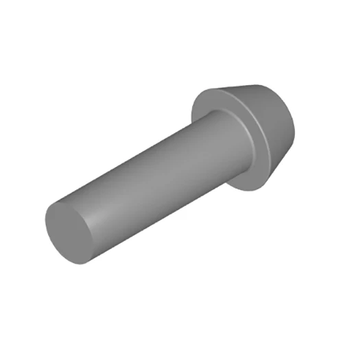 Keglehoved nitter sort