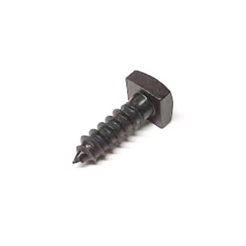 Holdbar Screw Lag Square Head Stål Sort Oxide