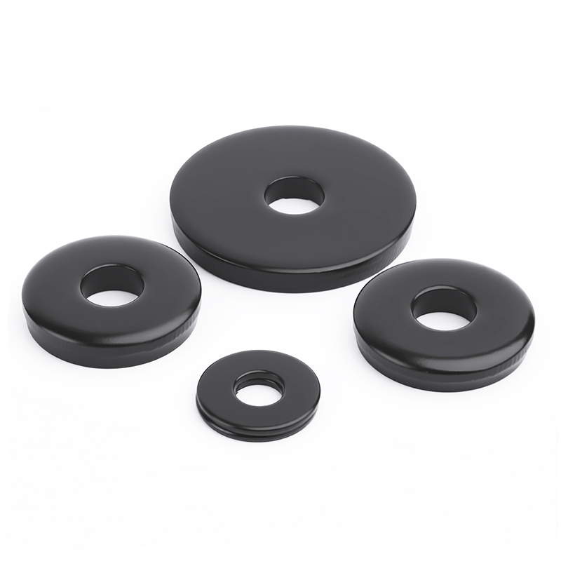 Kraftig carbonstål flad skive