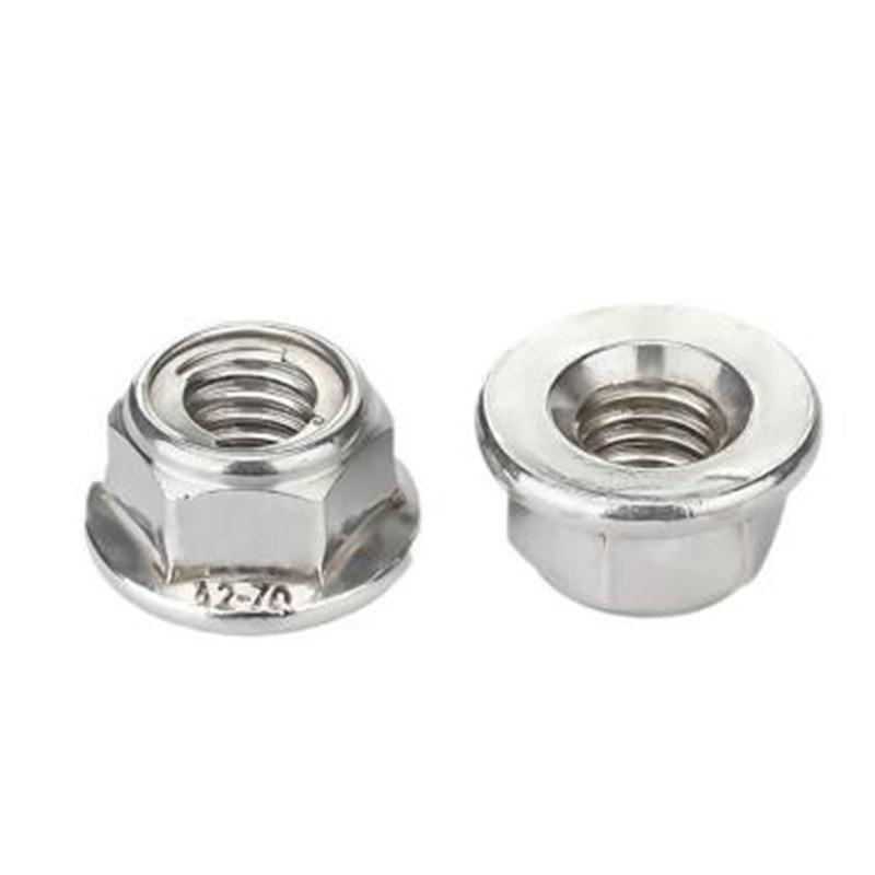 Hex flange selvlåsemøtrikker