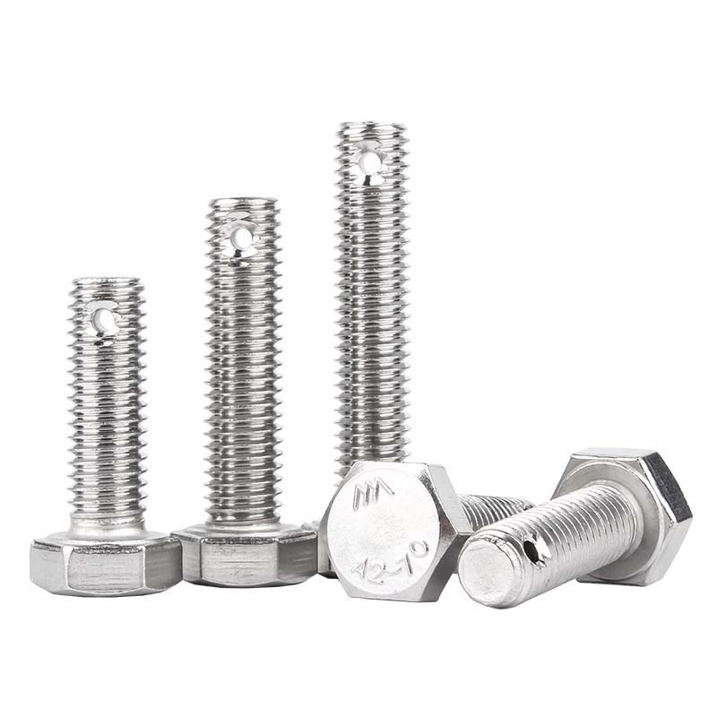 Hexagon bolte med split pin hul