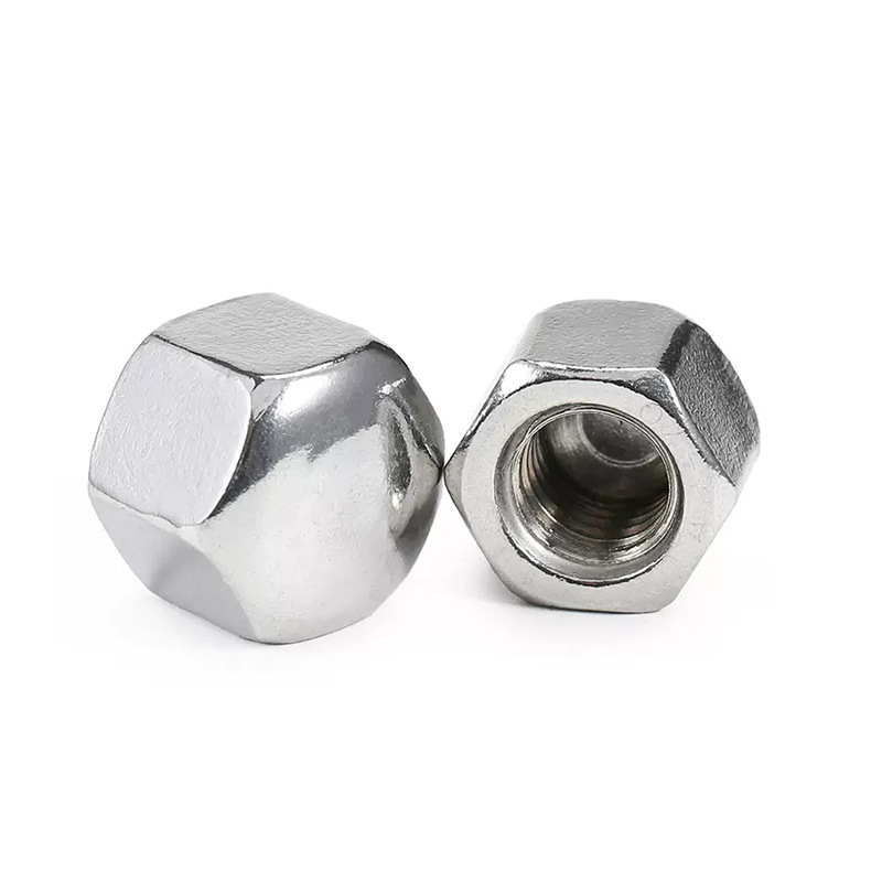 Hexagon cap møtrikker lav type