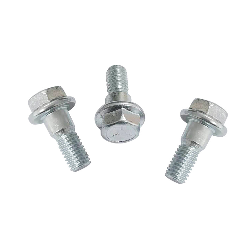 Hexagon Flange Bolts med rillet design