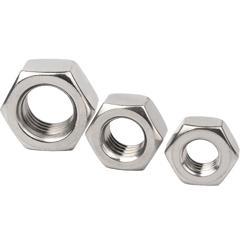 Hexagon møtrik til trykfartøjsflange