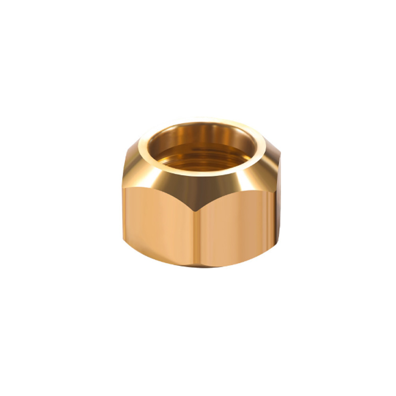 Hexagon nødder med kegle