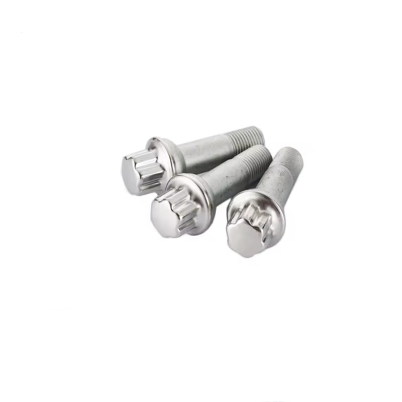 Hexalobular hovedbolt med stor flange