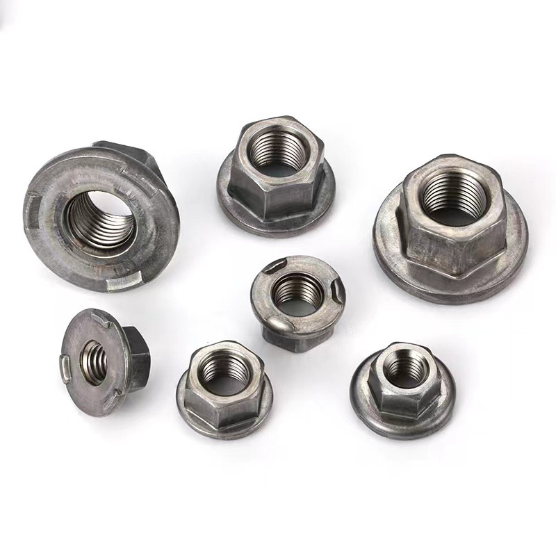 Høj styrke svejsede hexagon nødder med flange