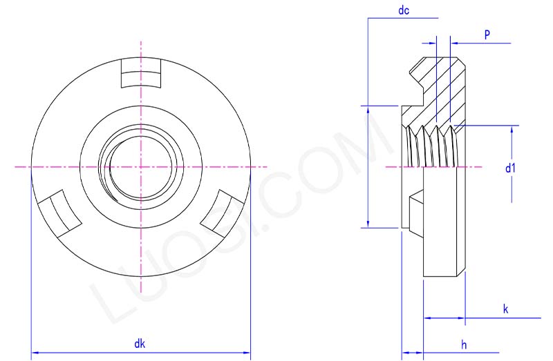 stainless steel self locating projection weld nut parameter stainless steel self locating projection weld nut parameter