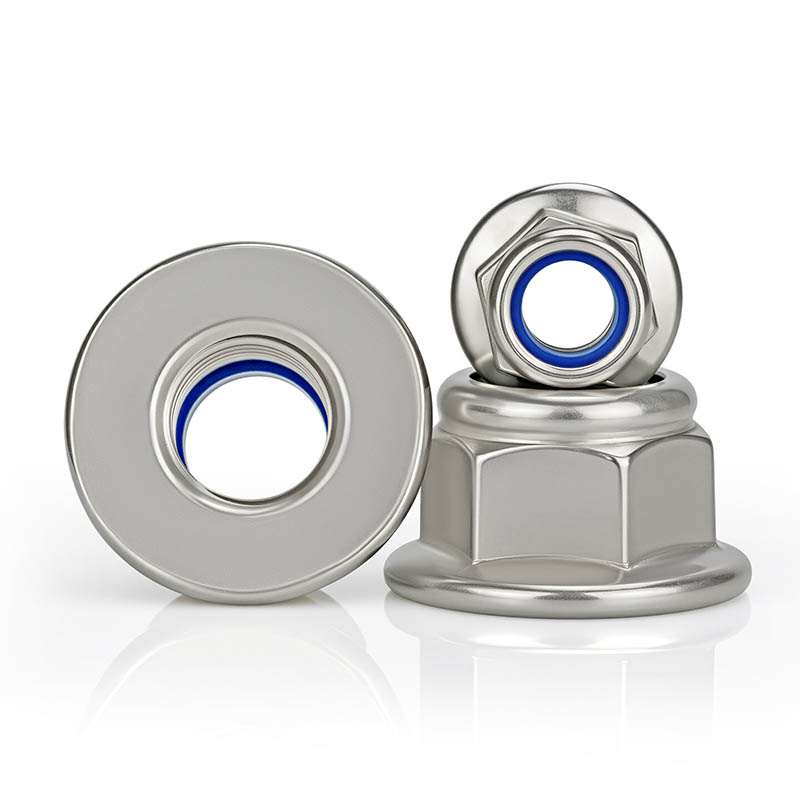 Nylon Lock Nut with Flange