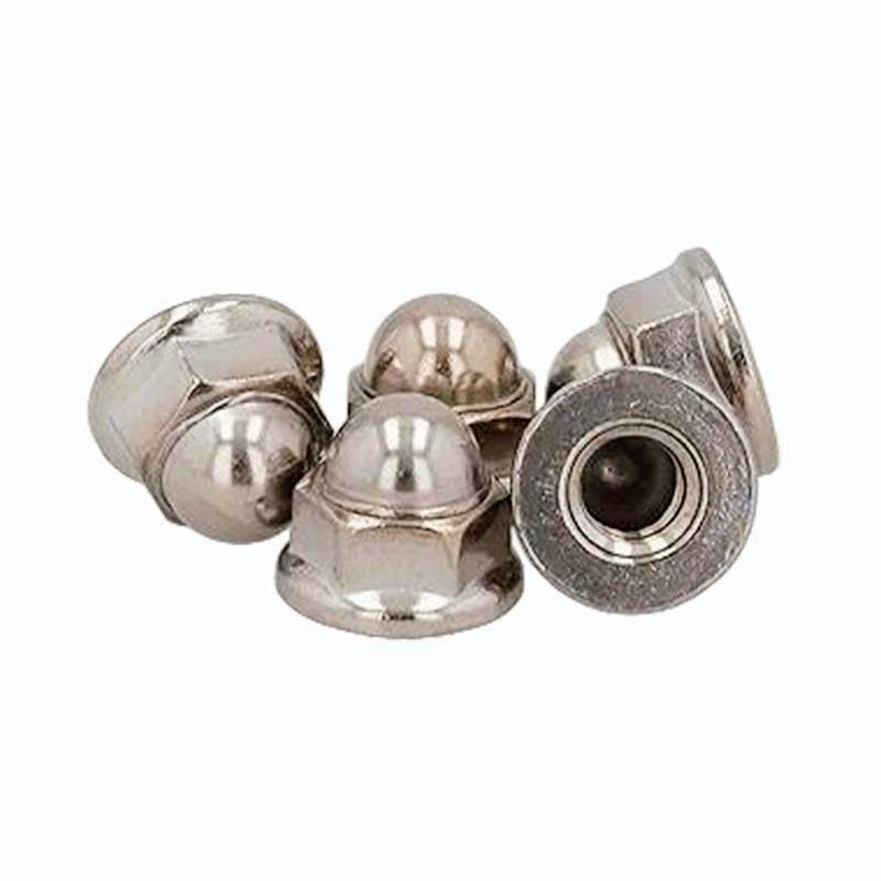 Acorn Hexagon Nuts with Flange