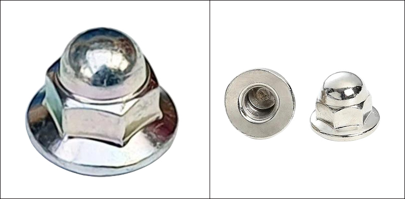 Hex Flange Acorn Nut