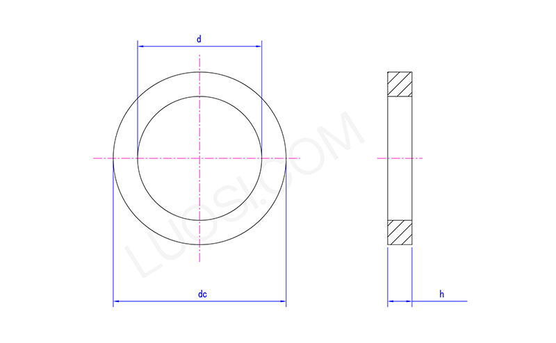 Steel Neoprene EPDM Bonded Sealing Washers