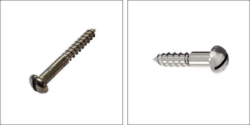 Slotted Round Head Wood Screw DIN 96 Slotted Round Head Wood Screw DIN 96