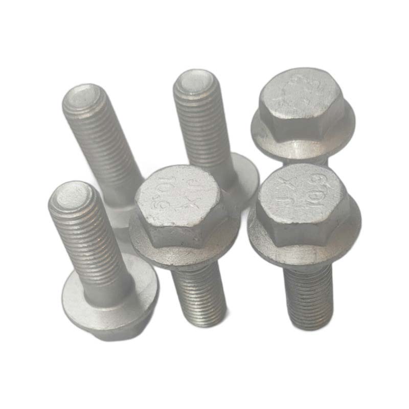 Store hexagonhovedflangebolte