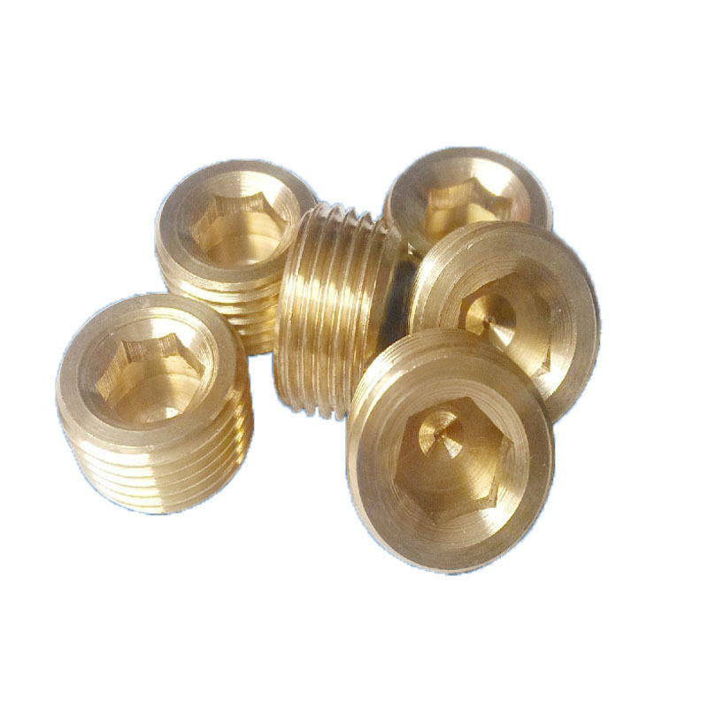 Han NPT Counter Sunk Head Plug Internt sekskantet stik
