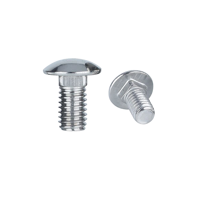 Runde hoved ribbed halsbolte