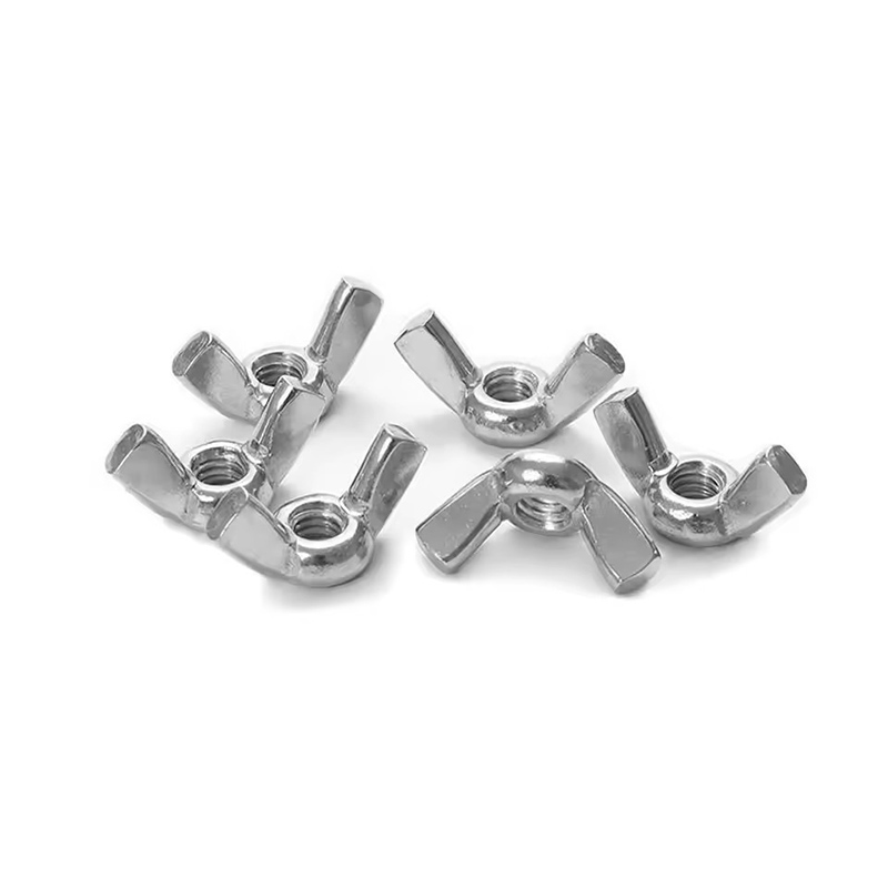 Afrundede ørevingemøtrikker