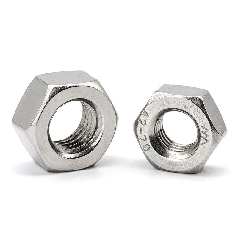 Semi færdig hexagon tynd møtrik